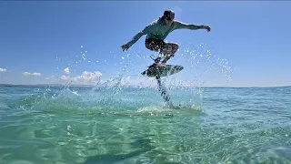 Byron Bay Baitballs and Hydro Foiling