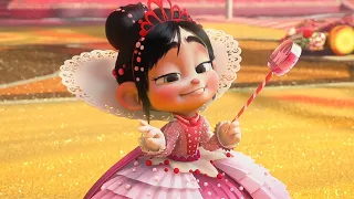 Vanellope volta a ser a princesa da Corrida Doce | Detona Ralph (2012) Aventura, Cena HD