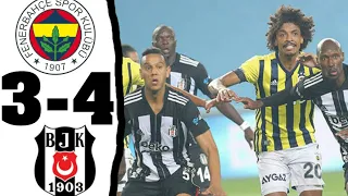 Fenerbahçe 3-4 Beşiktaş 29.11.2020 Maç Özeti | Süper Lig 10. Hafta 2020/2021 - Pes 2013