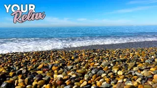 Gentle Noise Seas, Sounds Waves For Sleep and Relaxation 3 Hours 4K Video