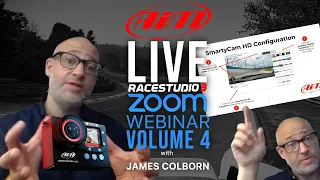 Aim Live Zoom Webinar Race Studio 3 Volume 4 w/ James Colborn July 2021