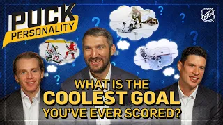 What is the coolest goal you've ever scored? | Puck Personality | NHL