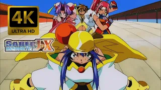 Saber Marionette J to X Opening |Creditless| [4K 60FPS AI Remastered]