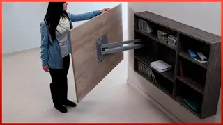 Smart Furniture | Ingenious Space Saving Designs And Hidden Doors ▶11