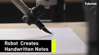 This Pen-Holding Robot Can Write Letters In Your Handwriting