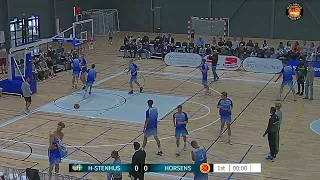 Horsens IC vs EBS Holbaek Stenhus Round 1 Denmark Basketligaen Men's Basketball Overseas Pro Game