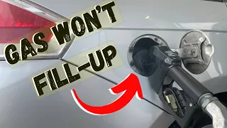 Fixing a vehicle that won’t fill up