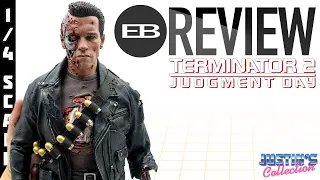 Enterbay 1/4 Battle Damaged T-800 Terminator 2 Judgement Day Review