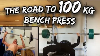 MY FIRST EVER 100 KG BENCH PRESS (MOTIVATION VIDEO #4)