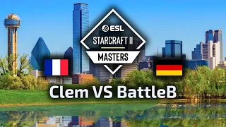 HIT! Clem VS BattleB TvT ESL Masters Spring Group Stage polski komentarz