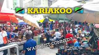 KENYAN EXPLORING THE BIGGEST MARKET IN TANZANIA  + mini haul   #tanzania #kariakoo