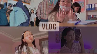 WeeK of VLOG || сняли гипс,иду в школу,гуляю