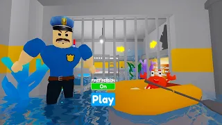 WATER BORRY FAMILY ESCAPE (Obby) New Update - Roblox Walkthrough FULL GAME #scaryobby #roblox