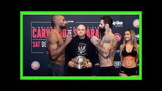 Bellator 190 results: carvalho vs. sakara