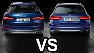 2018 Audi A6 Avant vs 2018 Mercedes E Class Estate