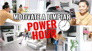 COMO LIMPIAR TU CASA RAPIDO Y FACIL | POWER HOUR | CLEAN WITH ME 2020 | SPEED CLEANING MOTIVATION |