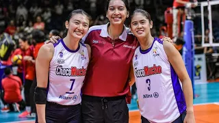 Kat,Deanna & Maddie Moment Solid Choco Mucho Flying  Titans hanggang dulo🥺💜 @deannawongfunvibes03