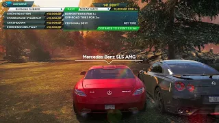 NEED FOR SPEED MOST WANTED | MERCEDES-BENZ SLS AMG ALL RACES