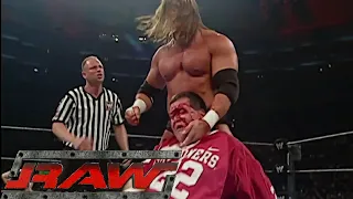 Triple H vs Jim Ross (Bloody) Pt.1 RAW Apr 18,2005