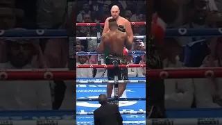 Тот самый нокдаун в поединке Фьюри и Нганну Tyson Fury vs Francis Ngannou knocked down