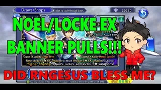 DISSIDIA FINAL FANTASY OPERA OMNIA: NOEL/LOCKE EX BANNER PULLS