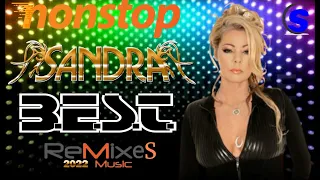 NON STOP SANDRA  - Best Remixes Music (( Mixed by $@nD3R )) 2022