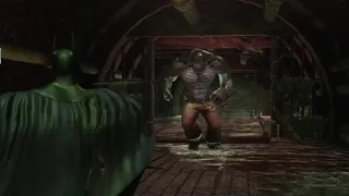 Batman visits Killer Croc's Liar (Arkham Asylum)