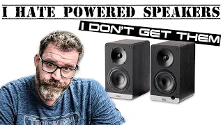 Audiophile Rants about Powered Speakers!  I Hate Them - Starring the ELAC Debut ConneX DCB41