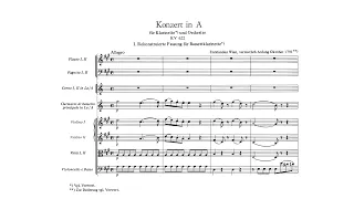 Mozart: (Basset) Clarinet Concerto in A major, K. 622 (with Score)