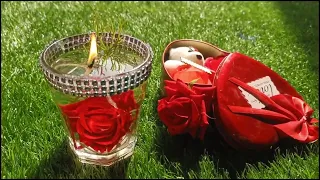 Water Candles |Valentines day  Decoration ldeas | Floating Candles | DIY Home Decor for Valentines |