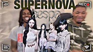 FIRST TIME REACTION!!! | AESPA 에스파 'SUPERNOVA' MV | REACTION