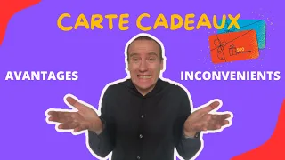 AVANTAGES ET INCONVENIENTS DES CARTES CADEAUX