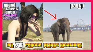 ALL 76 PEYOTE PLANTS LOCATIONS | GTA 5 ONLINE [DLC CASINO] (Part 1)