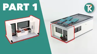 LEGO HOUSE TUTORIAL (Part 1 Kitchen)