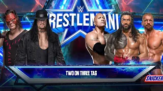 Brothers Of Destruction Vs Team Roman Reigns & The Rock & Triple H | WWE2K23