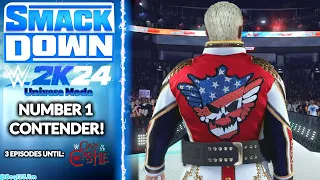 WWE 2K24 Universe Mode: | SmackDown | Number 1 Contender Determined!