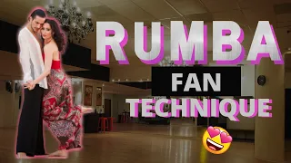 Rumba Fan | Tip #19 | International Latin | Footwork | Timing | Basic Mechanic