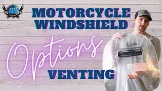 Motorcycle Windshield Venting for Reduced Buffeting | Why Vent you Windscreen? | Clearview Shields