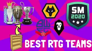 BEST TEAMS TO USE IN SM20 FOR RTG | SM20 Beta | Soccer Manager 2020