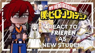 Pro Heroes react to Frieren as New student of U.A | gacha club | Mha x snf  1/1 🇧🇷🇺🇸