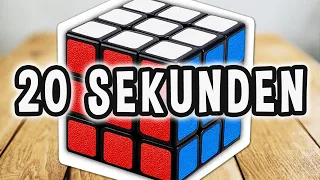 Zauberwürfel in 20 SEKUNDEN lösen #speedcuber | Spielregeln TV (Spielanleitung Deutsch) Rubik's Cube