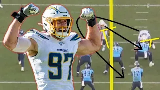 Film Study: Don't forget about the oldest Bosa brother, Joey Bosa. Los Angeles Chargers Breakdown