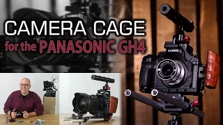 Camera Cage for the Panasonic GH4 - The GH4 Sharkcage from Fotodiox