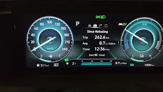 Hyundai Tucson Ultimate Hybrid 2023 - 1000 km Fuel Economy user review