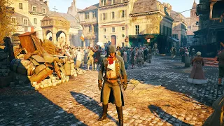 Assassin's Creed Unity - Exploration and Free Roam 4K Gameplay