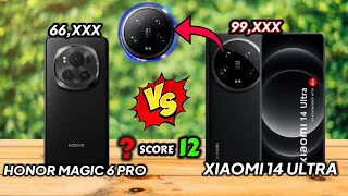 Honor Magic 6 pro vs Xiaomi 14 Ultra Comparison