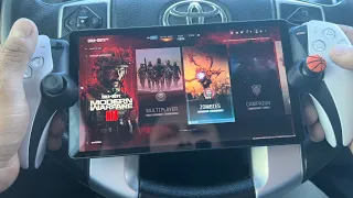 PlayStation Portal X Call of Duty III (zombies) gameplay in my truck