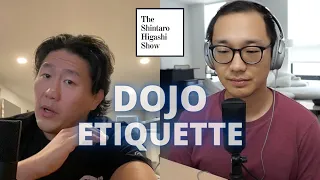 Dojo etiquette:  The Shintaro Higashi show