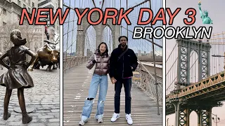 NYC Brooklyn Bridge | It’s huge! 🗽 [International Couple] 🇰🇷🇲🇳🇺🇸