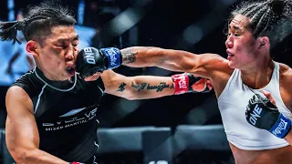 MIND-BLOWING MMA TRILOGY 🤯🔥 Xiong Jing Nan vs. Angela Lee III